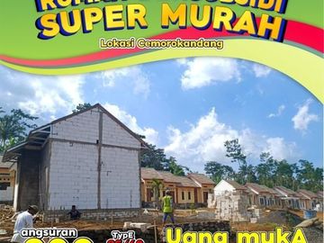 rumah subsidi dekat area kota malang harga 100 jt an
