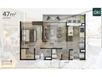 Venta Apartamento Aki Bello Cesión de derechos