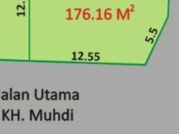Tanah pekarangan luasan ideal di Maguwoharjo, Sleman