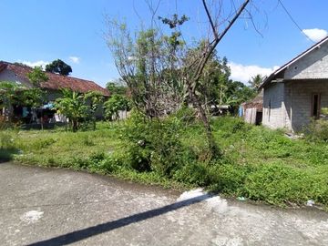 Hanya 1,2 Jt-an/meter Tanah Joho Luas SHM Pekarangan di Prambanan