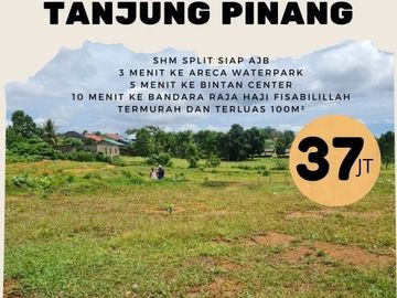 Best location Tanah Kavling Pusat Kota Tanjung PInang Terluas