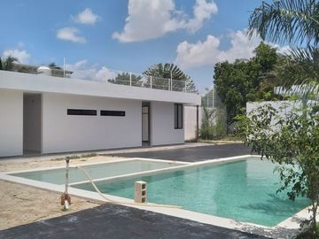 VENTA CASA 1 PISO EN SAN PEDRO CHOLUL AL NORTE DE MERIDA, YUCATAN