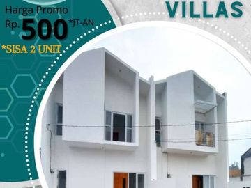 Sisa 2 Unit Cihanjuang Villas Hanya 500 Jutan Nuansa Eropa