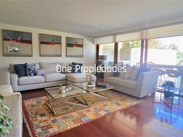 Yunque Venta Duplex 4D4B Estar Serv Jardin Pisc Lo Barnechea
