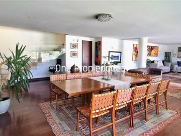 Yunque Venta Duplex 4D4B Estar Serv Jardin Pisc Lo Barnechea