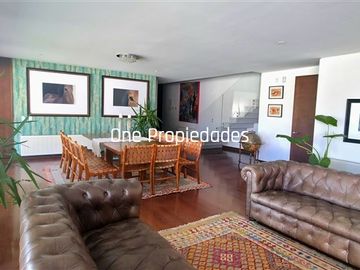 Yunque Venta Duplex 4D4B Estar Serv Jardin Pisc Lo Barnechea