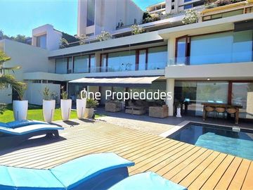 Yunque Venta Duplex 4D4B Estar Serv Jardin Pisc Lo Barnechea