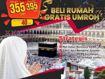 Harga Promo, Call 08213993---- Perumahan Sedati Sidoarjo Baru 355 Juta Diamond Village Juanda