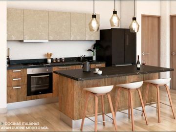 Departamento en residencial privado con amenidades: 7,500 m2 de parques, canchas