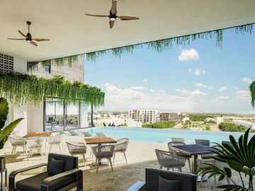 Departamento en residencial privado con amenidades: 7,500 m2 de parques, canchas