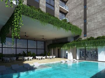 Departamento en residencial privado con amenidades: 7,500 m2 de parques, canchas
