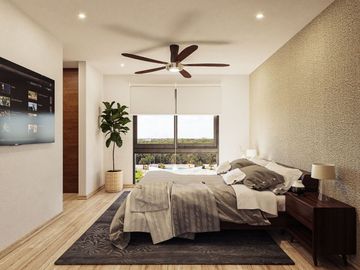 Departamento en residencial privado con amenidades: 7,500 m2 de parques, canchas