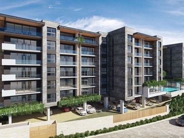 Departamento en residencial privado con amenidades: 7,500 m2 de parques, canchas