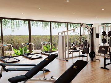 Departamento en residencial privado con amenidades: 7,500 m2 de parques, canchas