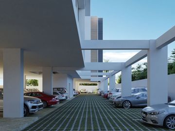 Departamento en residencial privado con amenidades: 7,500 m2 de parques, canchas