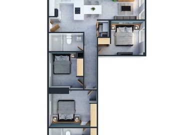 DEPARTAMENTOS EN PRE VENTA CENTRO DE APODACA