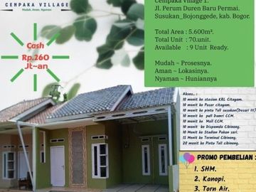 SOLUSI MILIKI RUMAH SIAP HUNI DIJUAL DI CITAYAM