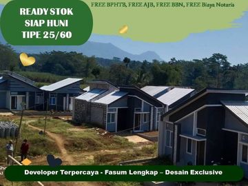 Jual Rumah Malang Tipe 25/60 Ready Stok Fasum Terlengkap