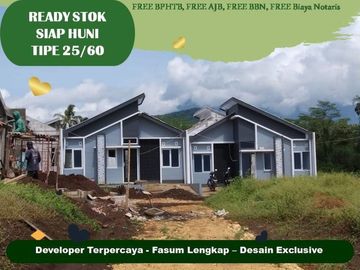 Jual Rumah Malang Tipe 25/60 Ready Stok Fasum Terlengkap