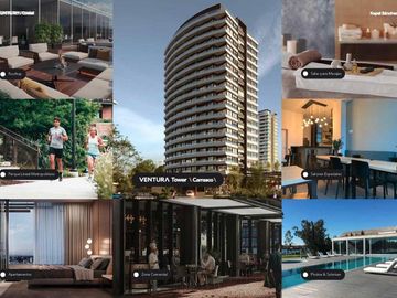 Venta monoambiente con terraza en Carrasco, Montevideo