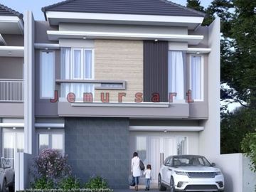 Rumah Baru Gress Jemursari Row Jalan 5 Mobil Ready Mei