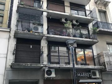 Esmeralda y Santa Fe - 2 amb. Apto - Frente c/Balcón