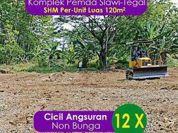 Tanah Kapling Siap Bangun Jl. Kartini Komplek Pemda Slawi Tegal