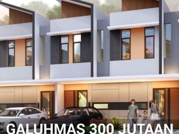 RUMAH GALUHMAS KARAWANG BARAT, 2 LANTAI CUMA 300 JUTAAN