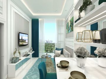 Apartemen dengan Comercial Area di BSD type 2BR Hanya 1M an,Booking 10jt All In Free Biaya Akad