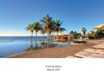 Villa con vista al mar,  jacuzzi, alberca, area de asador y  fogata, en residenc