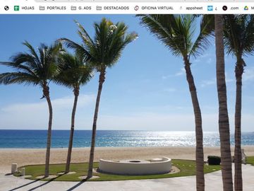 Villa con vista al mar,  jacuzzi, alberca, area de asador y  fogata, en residenc