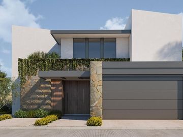 Villa con vista al mar,  jacuzzi, alberca, area de asador y  fogata, en residenc
