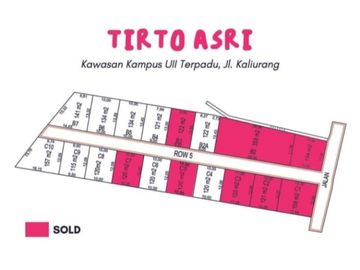 Tanah Perumahan Jalan Kaliurang, Murah Dekat UII