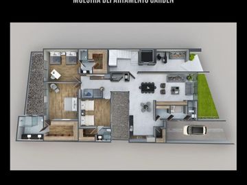 Departamento de 315 mts en venta en Tecamachalco