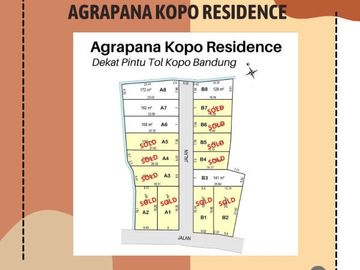 Kavling Premium Agrapana Kopo Residence; Terima SHM Pecah