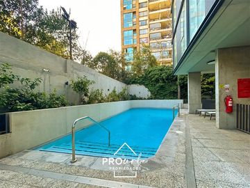 Venta Departamento, con vista panóramica,3 dorm Providencia.