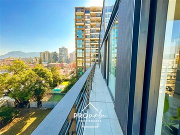 Venta Departamento, con vista panóramica,3 dorm Providencia.