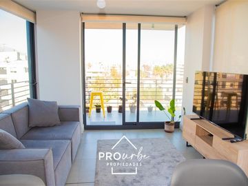 Venta Departamento, con vista panóramica,3 dorm Providencia.