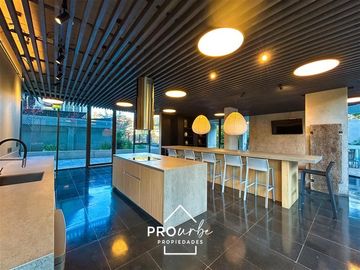Venta Departamento, con vista panóramica,3 dorm Providencia.