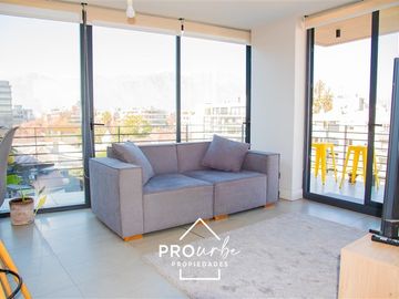 Venta Departamento, con vista panóramica,3 dorm Providencia.