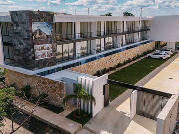 Departamento en venta Mérida Yucatán, Vorá Temozón  Norte