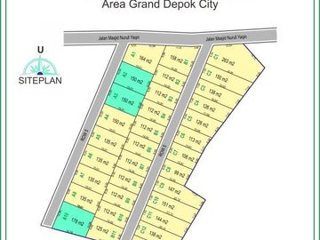 Tanah Kavling Strategis di GDC 500 Meter Jl.Raya KSU Luas 100-an M2