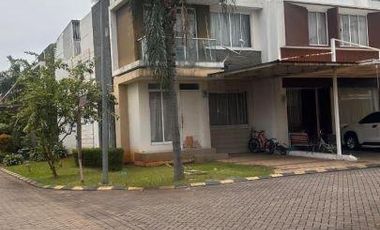 Dijual Rumah 2 Lantai Hoek Dalam Cluster Tropical Garden , Galaxy Bekasi