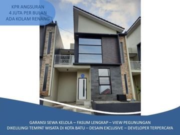 Private Pool Rumah Batu Tipe 67 Harga Special