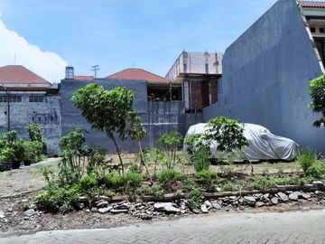 Tanah sianp bangun luas 274 m di komplek elit lokasi strategis dekat polda, sekolah al hikmah & masjid agung sby