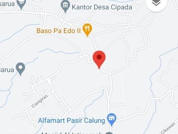 167 Tumbak Tanah View Bagus Pinggir Jalan Cipare Babakan, Cipada 2, Cisarua.