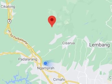 167 Tumbak Tanah View Bagus Pinggir Jalan Cipare Babakan, Cipada 2, Cisarua.