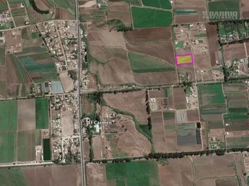 Parcela en Venta en CALLEJON EL CARMEN, COSTADO HACIENDA VENUS, 2 CUADRAS HACIA EL ORIENTE.