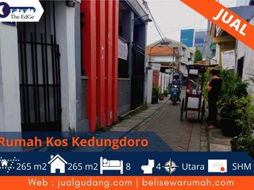 Dijual Rumah Kos Pusat Kota Surabaya Serfitikat Hak Milik - The EdGe