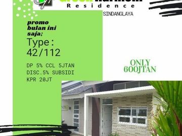 rumah di Sindanglaya Arcamanik best seller 2unit lg 63Jt Terima Kunci